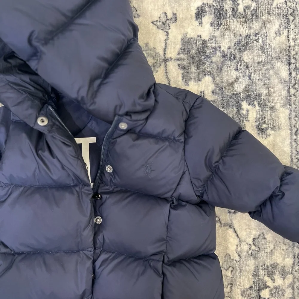 Polo by Ralph Lauren Long Hooded Down Jacket - Picture 6 of 9